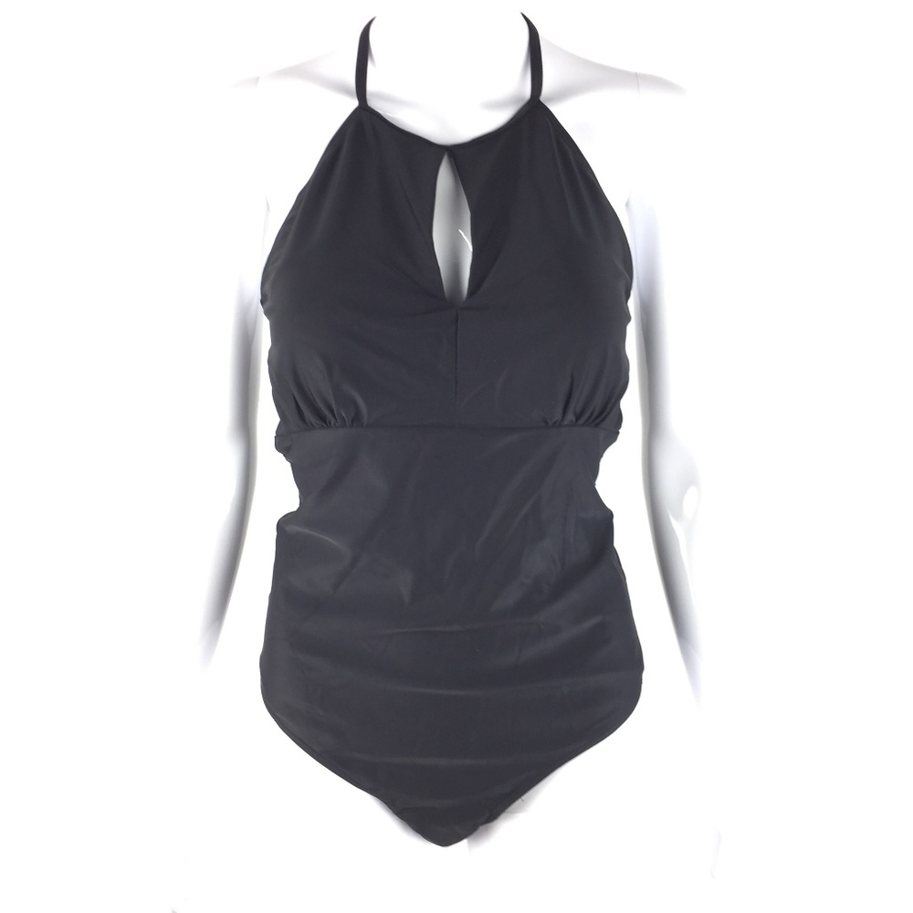 Long Tall Sally Multi Strap Caged Back Swimsuit - Picture 2 of 7